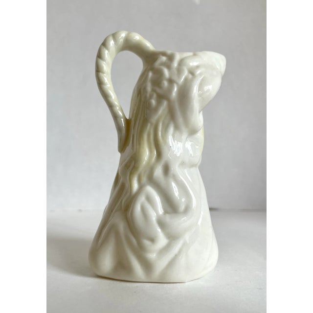 Figurative 1940's Belleek Irish "Undine" Figurative Female Creamer For Sale - Image 3 of 9