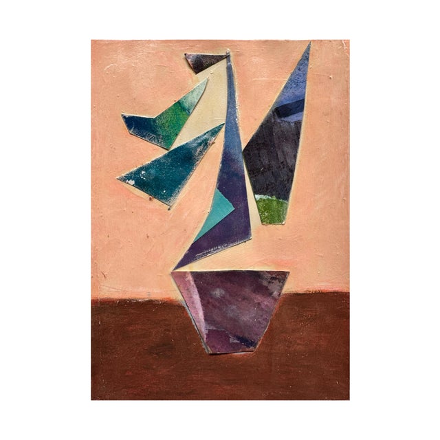 "Free Woman" is an original mixed media collage on paper by Zac Woodiel. This is one of four pieces in the "Free Woman"...