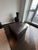 Contemporary Transitional Square Leather Ottoman — Modern Design, Rich Espresso Leather, Versatile Accent Piece For Sale - Image 3 of 7