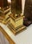Gold Pair of French Brass Obelisks For Sale - Image 8 of 8