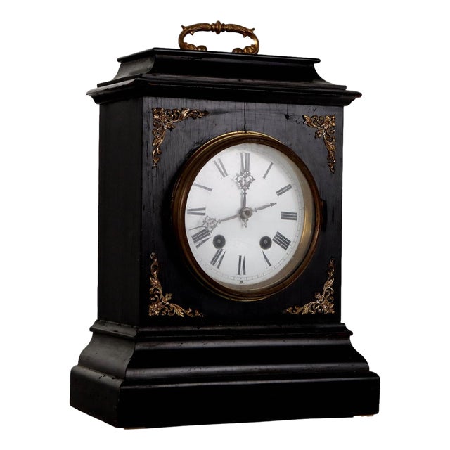 Wooden Freestanding Clock For Sale