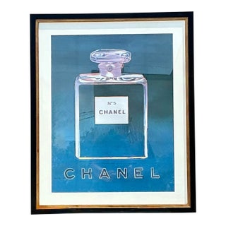 Vintage Andy Warhol for Chanel Number 5 Poster For Sale