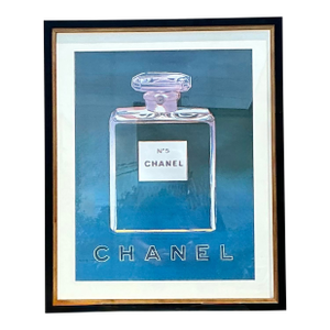Vintage Andy Warhol for Chanel Number 5 Poster