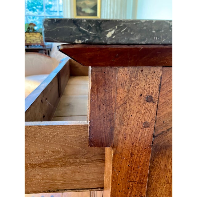 19th Century 19th C. Louis Phillippe Three Drawer Chest For Sale - Image 5 of 5