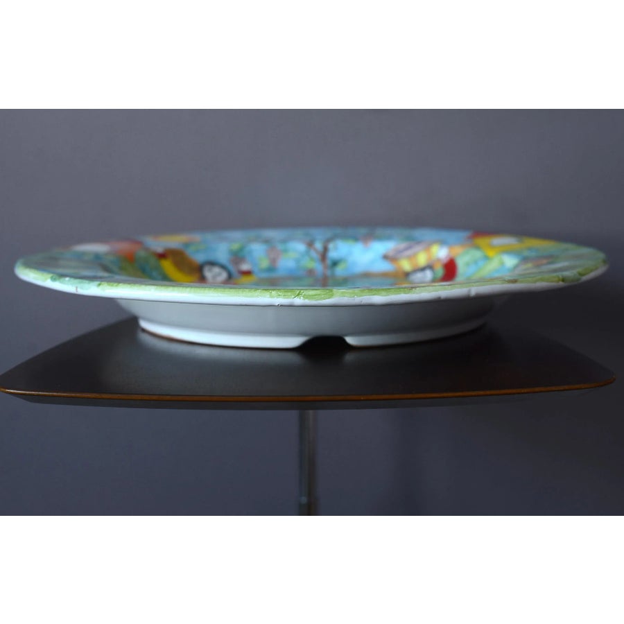 イタリア製】NINO PARRUCCA ハンドペイント皿 2枚セット