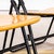 Brown German University Folding Dining Chairs, 1960s, Set of 6 For Sale - Image 8 of 15