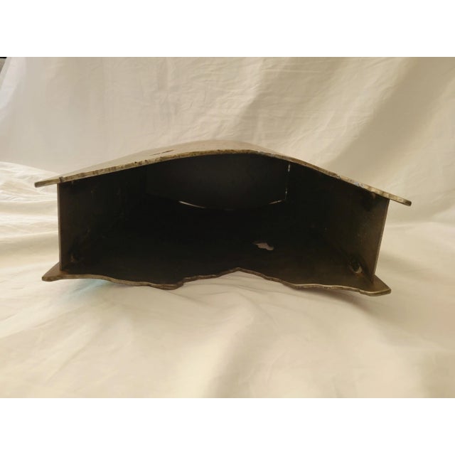 2000 - 2009 Michael Burns Brutalist Torch Cut Vase For Sale - Image 5 of 10