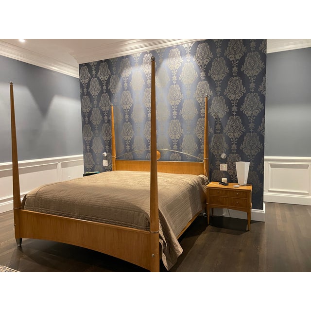 Ethan Allen Radius King Bed Frame Chairish