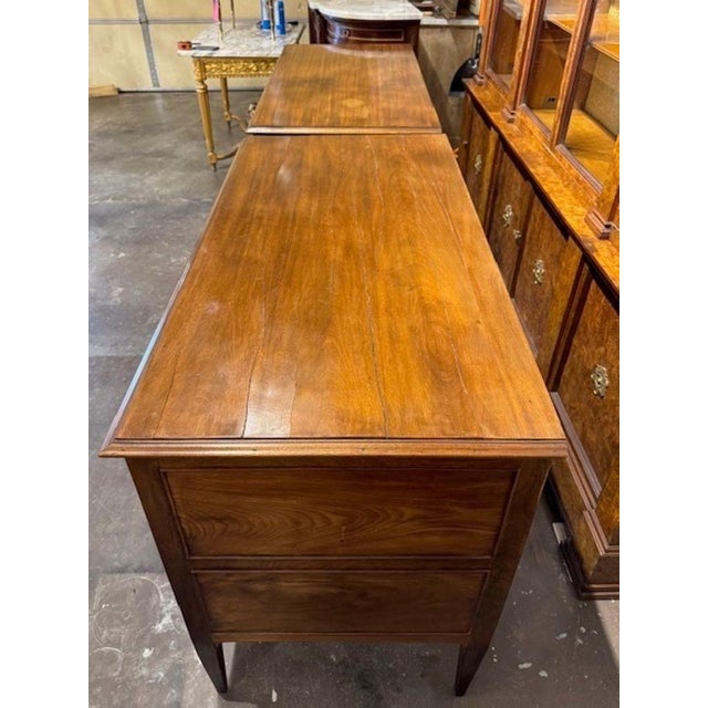 Traditional Antique Large Scale English Mahogany Commodes For Sale - Image 3 of 6