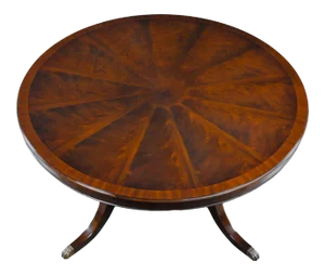 Traditional Round Mahogany Dining Table