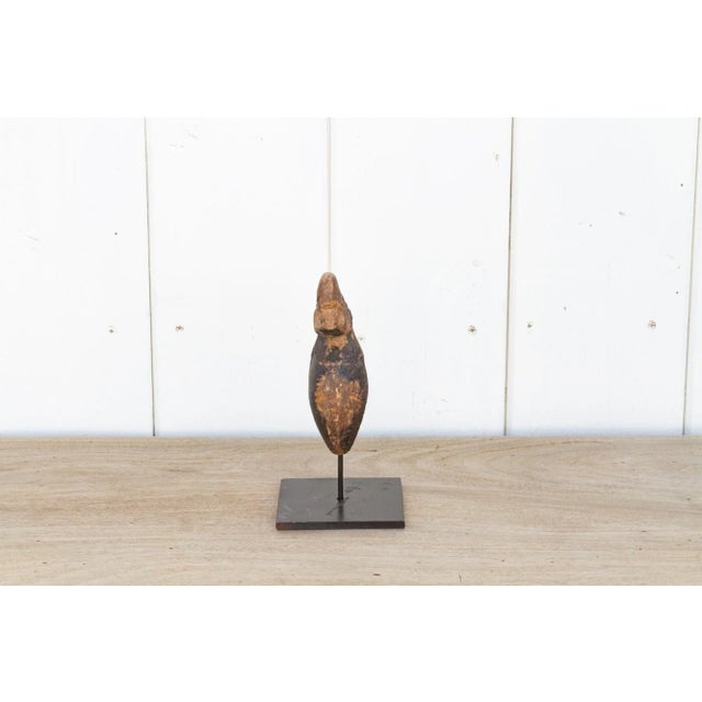 Wood Antique Turmeric Grinder From Laos For Sale - Image 7 of 7