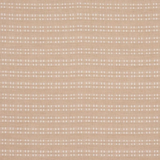 Schumacher Sample - Schumacher Bolsa Indoor/Outdoor Fabric in Natural For Sale - Image 4 of 4