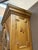 1990s Vintage Rustic Scrubbed Pine Neoclassical Style Cabinet For Sale - Image 5 of 11
