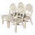 Vintage Coastal Rattan Dining Chairs - Set of Four For Sale