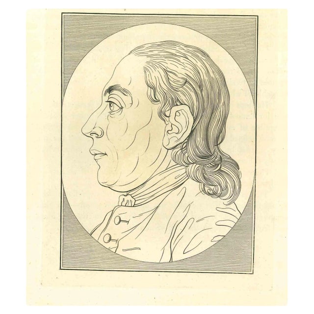 Thomas Holloway, The Profile, Etching, 1810 For Sale