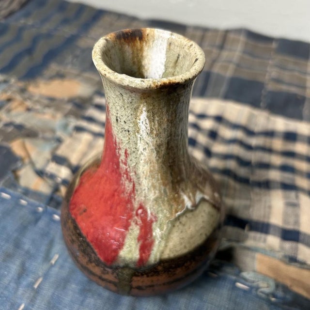 Ceramic Ikebana Vase, Japan, 1960s For Sale - Image 4 of 14