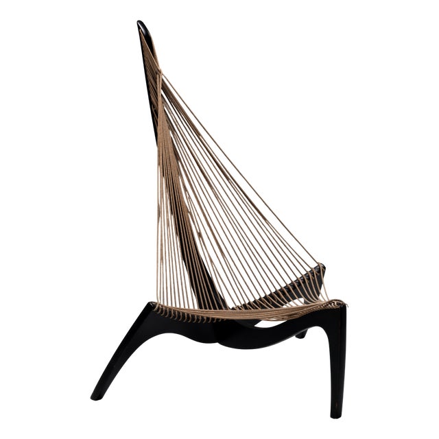 Harp Chair by Jørgen Høvelskov, 1960s For Sale