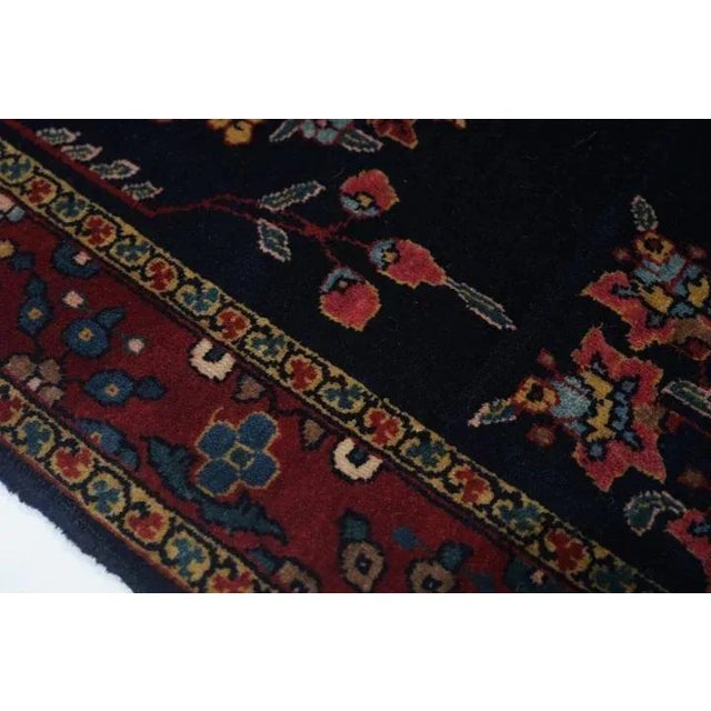 Red Antique Mohajeran Sarouk Rug 2'5'' x 4'9'' For Sale - Image 8 of 11