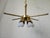 Mid-Century Brass Chandelier, 1970s For Sale - Image 9 of 17