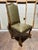 Vintage Minton Spidell Dauphine French Style High Back Olive Leather Dining Chairs. Set of 8 For Sale - Image 12 of 18