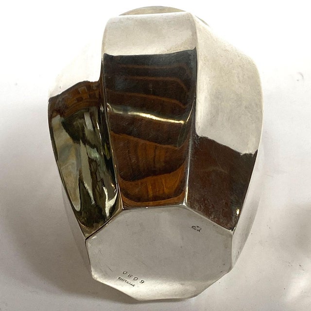 Small American Whiting Manufacturing Co. Sterling Silver Tea Caddy For Sale - Image 4 of 9