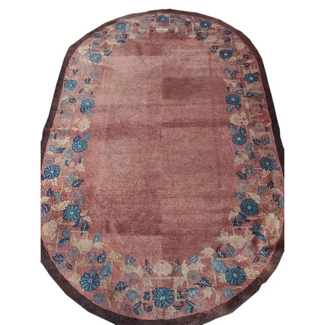 1920s Chinese Art Deco Rug ( 5' x 7'10" - 160 x 238 ) Antique Small Scatter Size Chinese – Art Deco Wool Rectangleval...