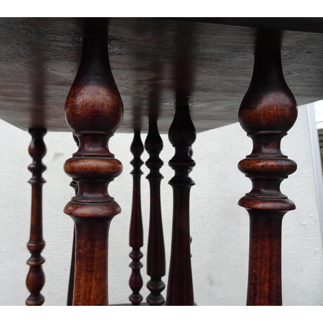 Antique Victorian Wooden Shelf, 1890s For Sale - Image 11 of 13