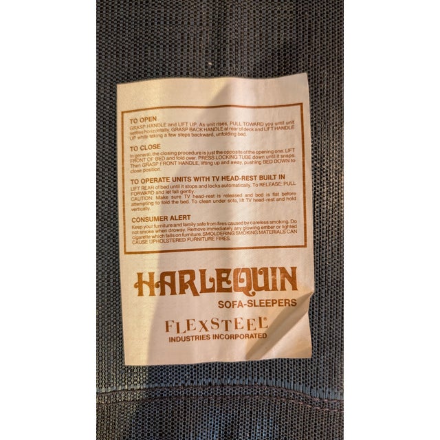 Textile Traditional Pullout Sleeper Sofa Bed For Sale - Image 7 of 14