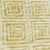 Mid-Century Modern 1970's Green Greek Key Design Shag Wall Tapestry For Sale - Image 3 of 4