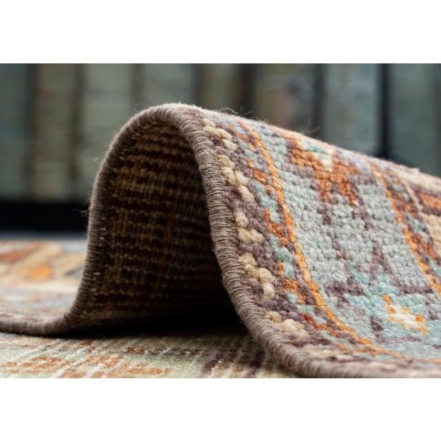 Textile Turkish Vintage Rug 4'3" x 7'9" #17981 For Sale - Image 7 of 8