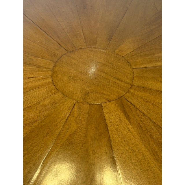 Brown Rose Tarlow Regency Walnut Dining Table For Sale - Image 8 of 8