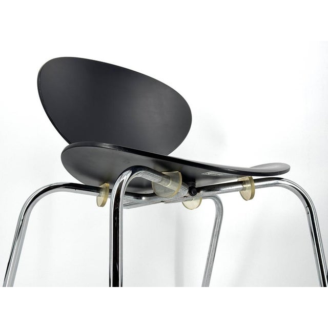 Black Mosquito Chair by Elmar Flötotto, 1980s For Sale - Image 8 of 14