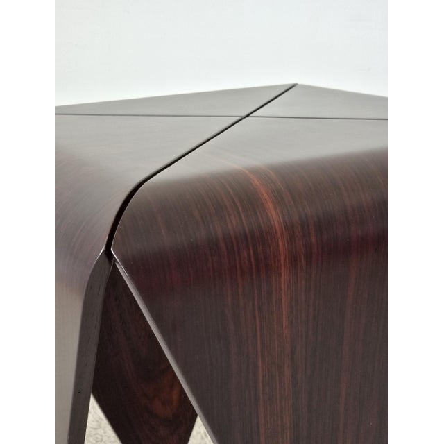 Black Rosewood Petalas Side Tables from Jorge Zalszupin, Set of 2 For Sale - Image 8 of 18