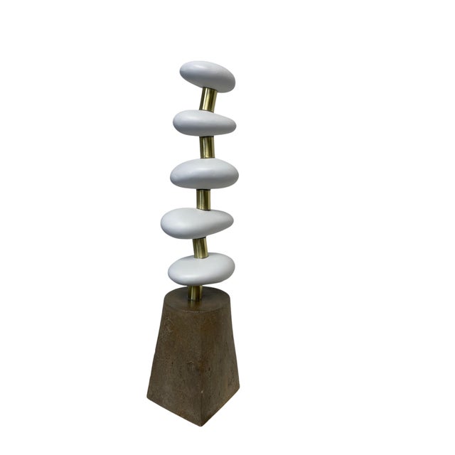 Contemporary Contemporary Table Sculpture by Boom of Lake Front Studio For Sale - Image 3 of 3