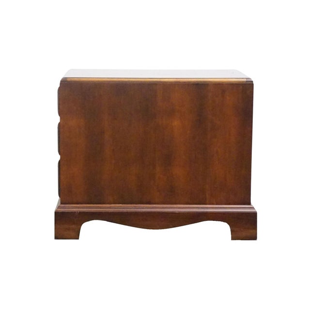 Hekman Furniture Solid Cherry Traditional Style 18" Accent Chairside Chest / End Table For Sale - Image 10 of 12