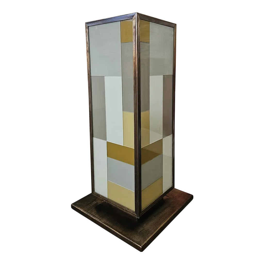Columns in Brass and Murano Glass, 1980s, Set of 2 | Chairish