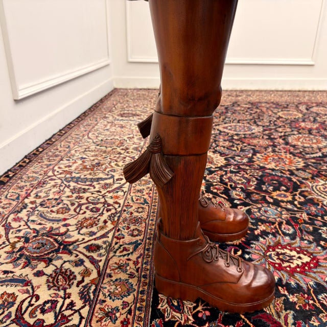 Classic Scotsman's Kilt Table For Sale - Image 9 of 10