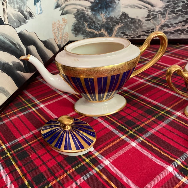 1970s Tea Serving Dishes- Set of 2 For Sale - Image 11 of 12