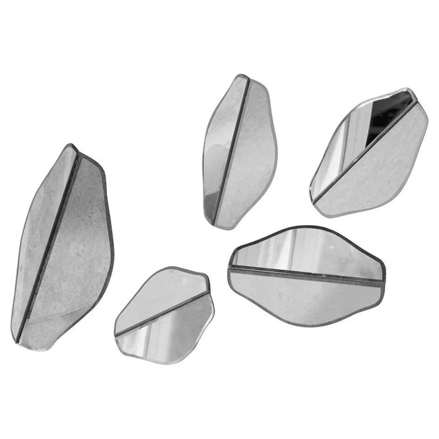 Vanity Foldable Wall Mirrors by Memoir Essence, Set of 5 For Sale - Image 6 of 6