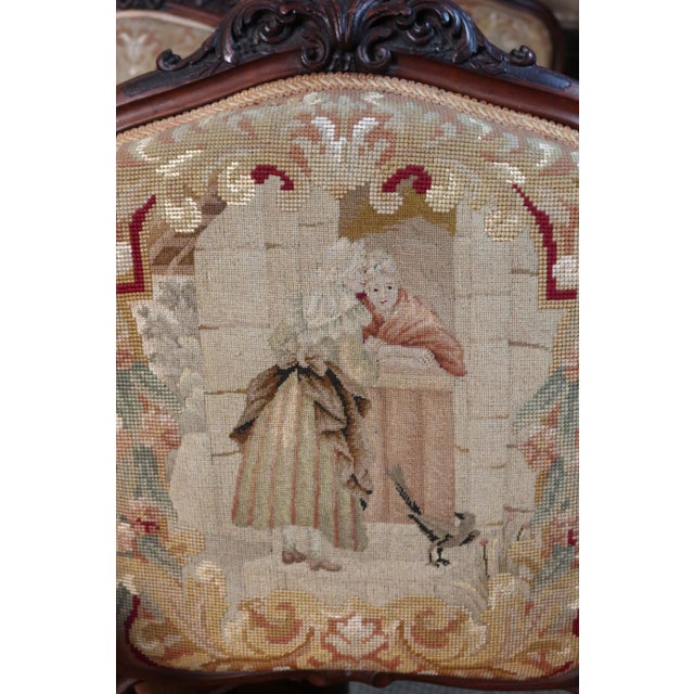 Napoleon III Living Room Set, Set of 10 For Sale - Image 5 of 16