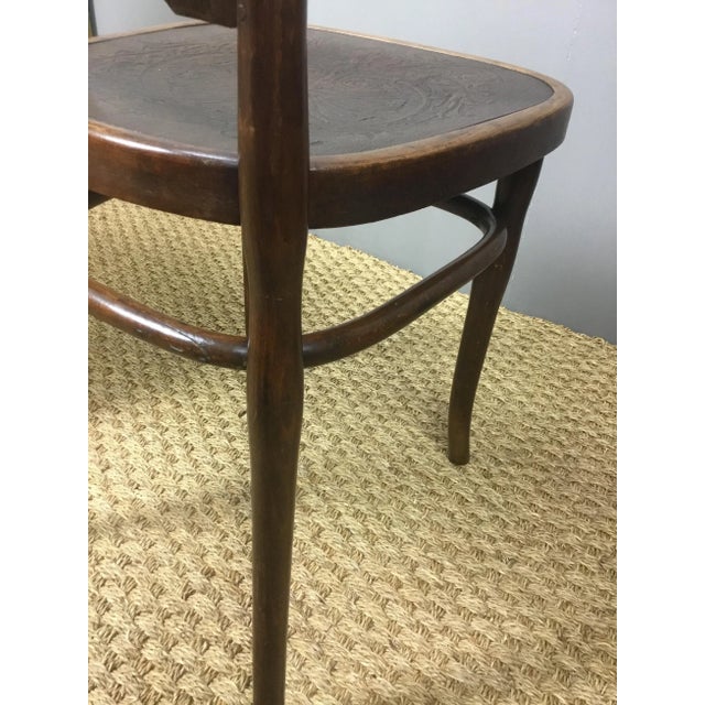 Antique Bentwood Dining Chairs from Jacob & Josef Kohn, Set of 4 For Sale - Image 5 of 18