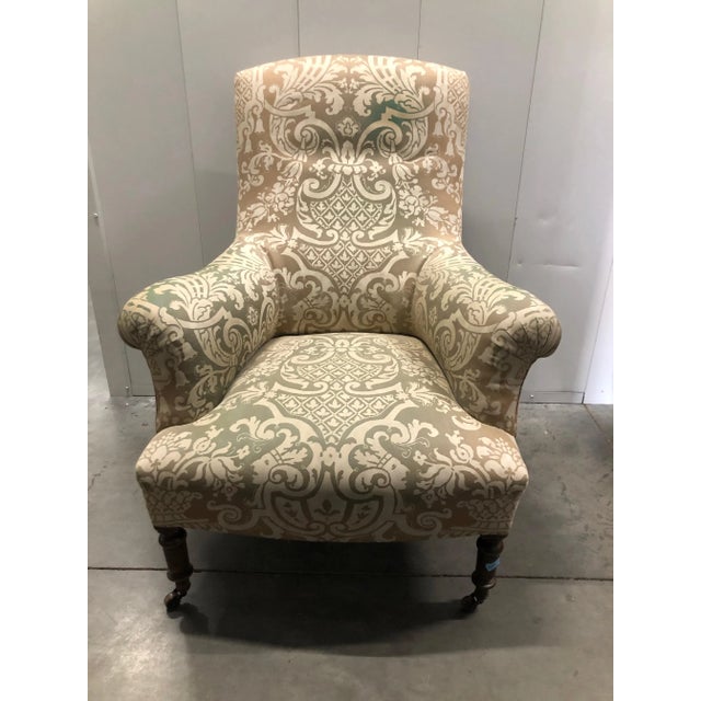Antique Parisian Salon Chair in Style of Napoleon III For Sale In San Francisco - Image 6 of 6
