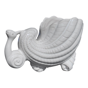 Made in Portugal Snail Motif Petite Escargot Planter Cache Pot