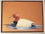A contemporary painting of a wild duck painted on board. Artist is Luke Stamos. Measures: overall 23 ½” x 19 ½”, painting...