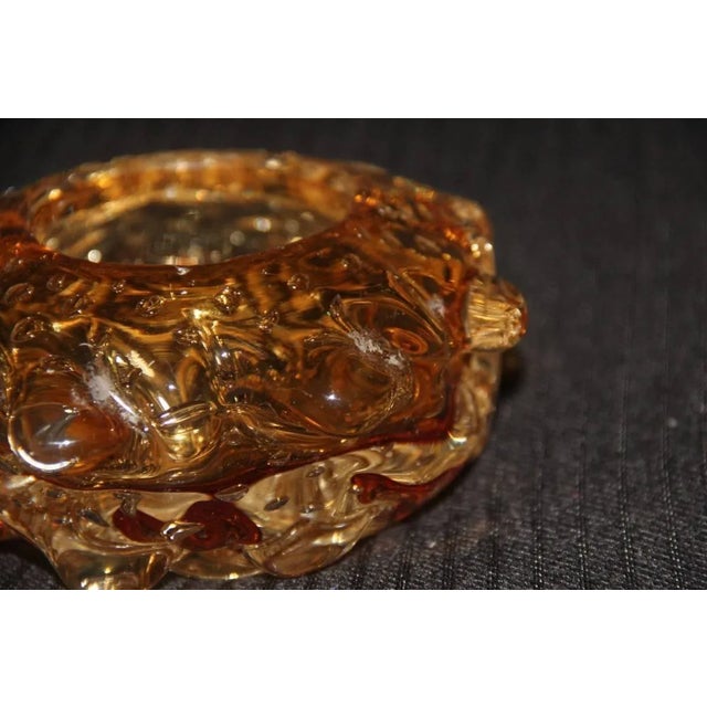 Vintage Murano Glass Bowl or Ashtray For Sale - Image 4 of 7