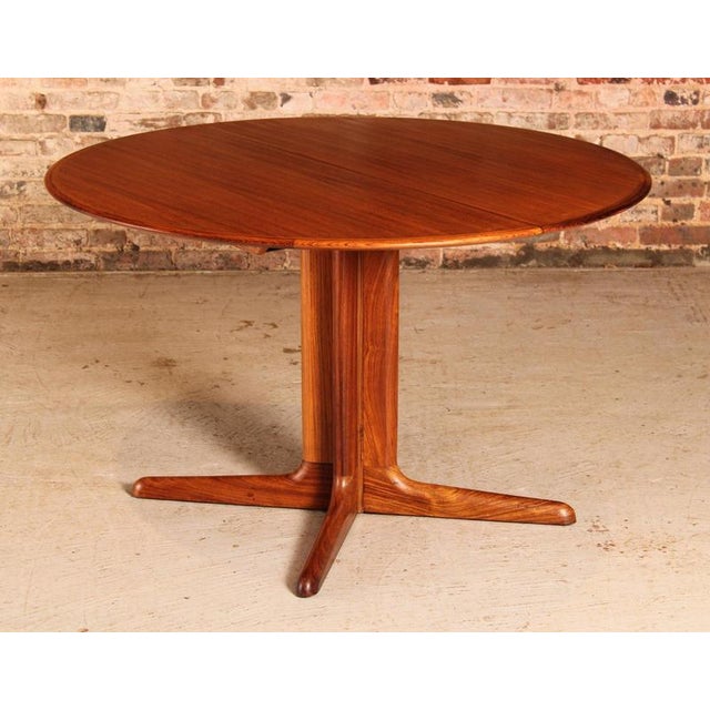 Mid-Century Danish Extendable Rosewood Dining Table from Dyrlund, 1970s For Sale - Image 3 of 13