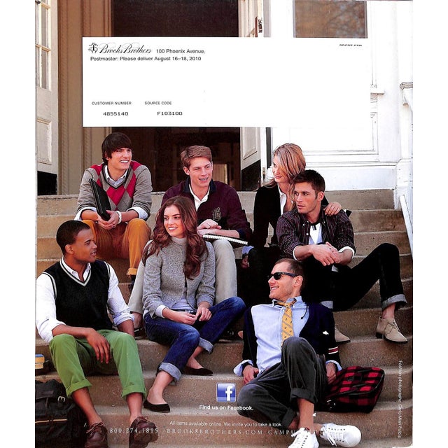 White Brooks Brothers Back to Campus, Back to Town 2010 For Sale - Image 8 of 12