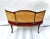 Louis XV Style Mahogany and Cane Lounge Chair For Sale - Image 10 of 14