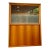 Vintage Maxalto (B&b Italia) Modus Wooden Cabinet With Glass Door For Sale