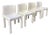 Model 4875 Dining Chair by Carlo Bartoli for Kartell, 1980, Set of 4 For Sale